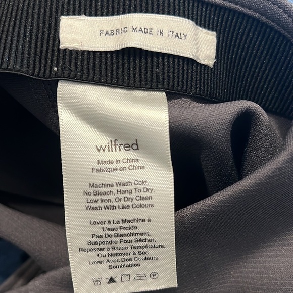 Aritzia Wilfred Gray Ponte Pants Size 4 - Picture 8 of 9